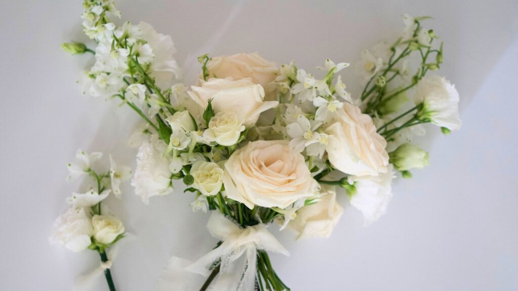 elopement wedding bouquet santa barbara